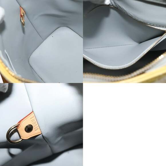 LOUIS VUITTON Monogram Vernis Houston Hand Bag Gris M91053 - Picture 12 of 12